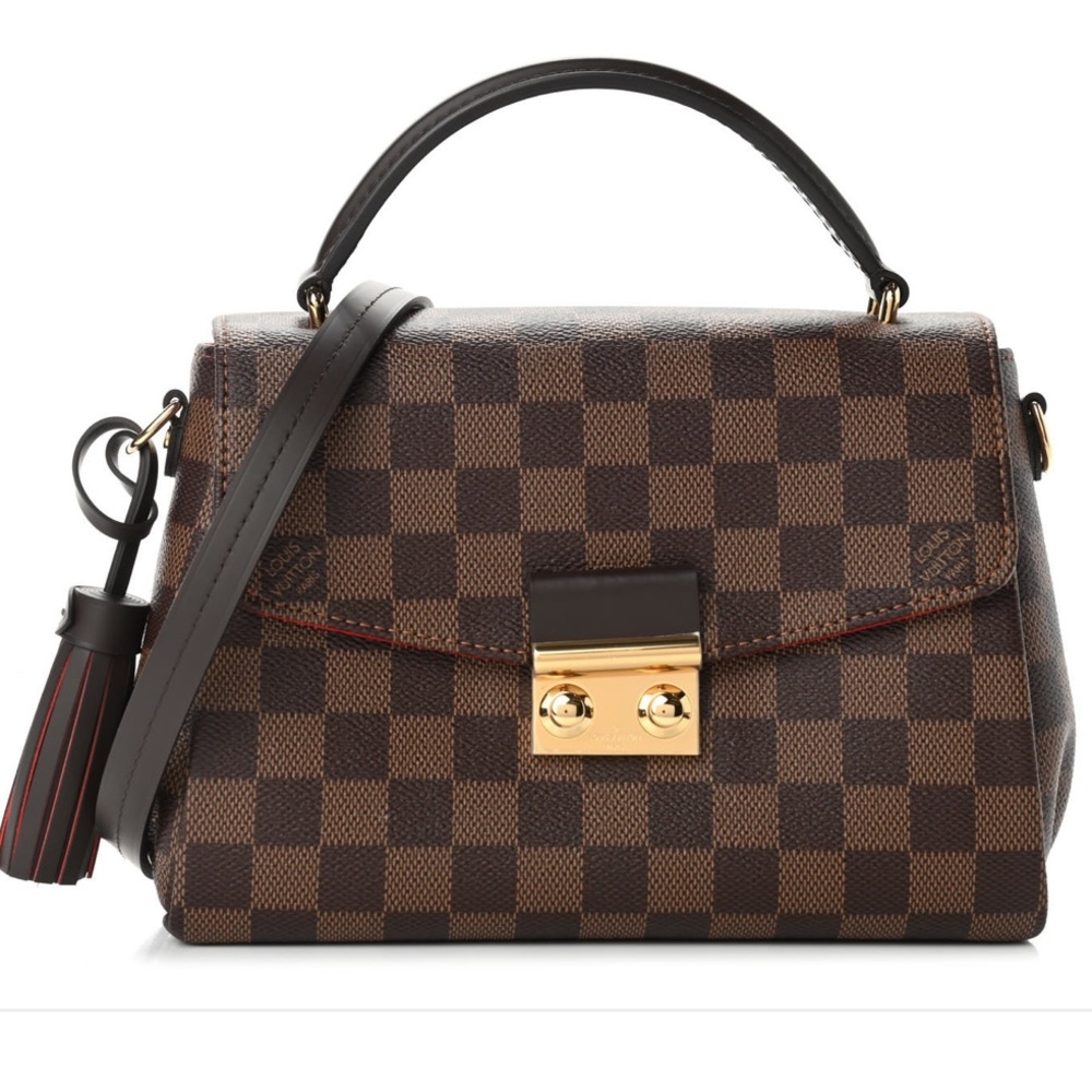 LOUIS VUITTON
Damier Ebene Croisette